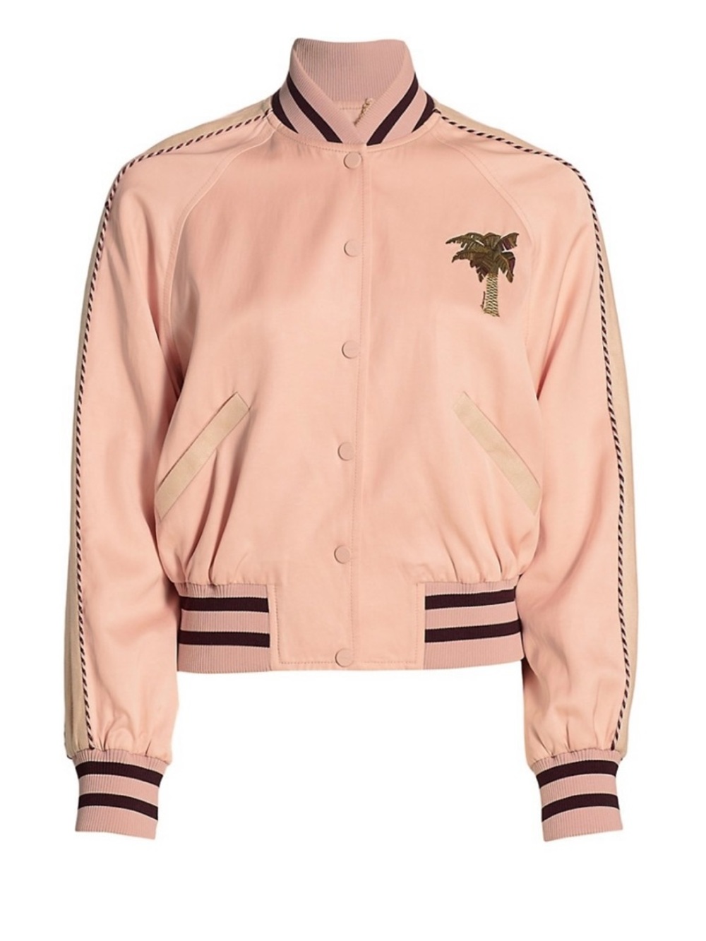 Zimmermann Embroidered Bomber Jacket NWT Dusty Pink
Size 0 US 4